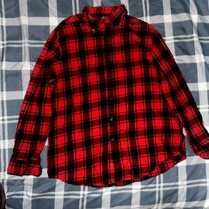 John Ashford, Long Sleeve Button Down Shirt, Size:Large